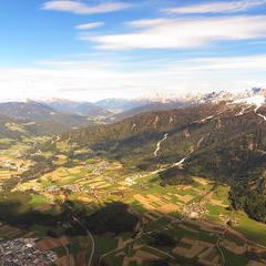 Flugwegposition um 14:24:41: Aufgenommen in der Nähe von 39030 St. Lorenzen, Bozen, Italien in 2216 Meter
